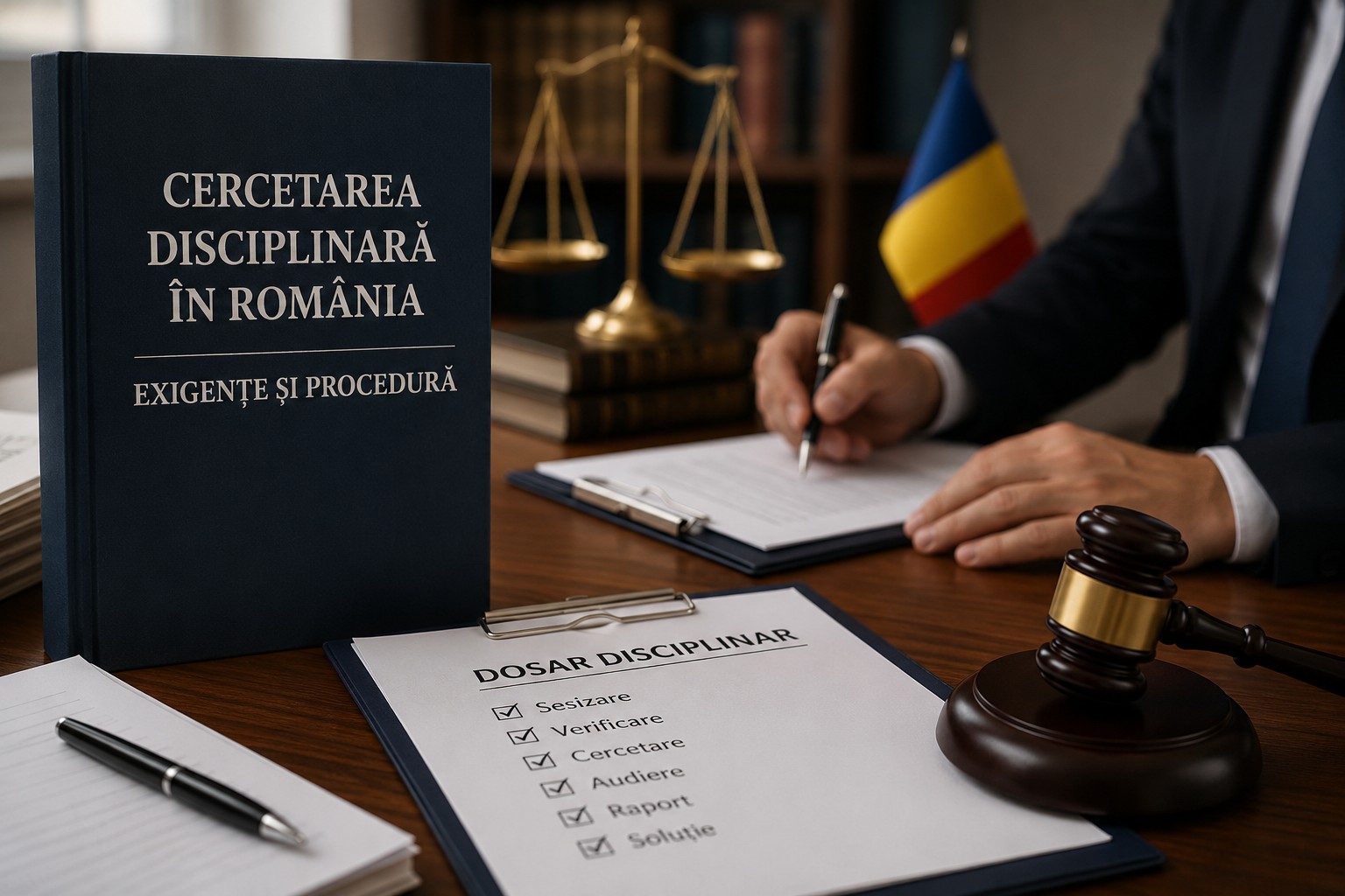 Cercetarea Disciplinară în România: Exigențe și Procedură